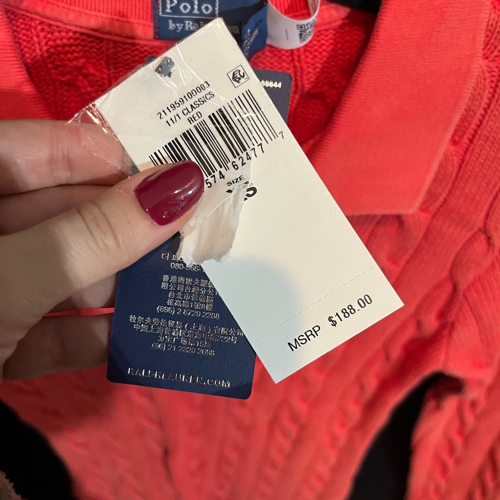 Polo by Ralph Lauren Vibrant Knit Sweater - Picture 2 of 3